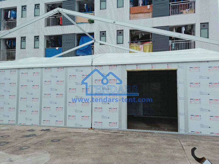storage tent insulation