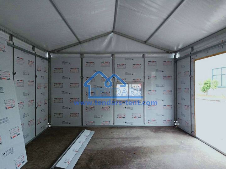 permanent storage tent